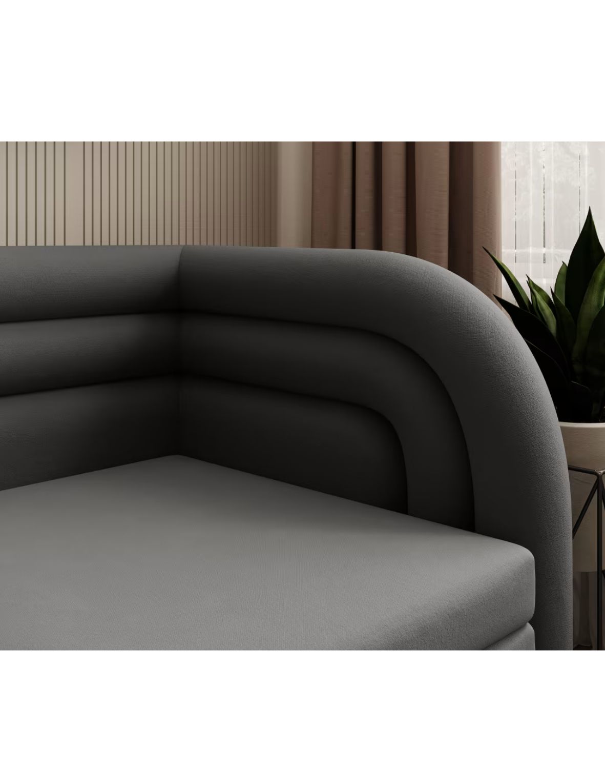 kanapa z funkcją spania fabillo, nowoczesna, wygodna, z pojemnikiem