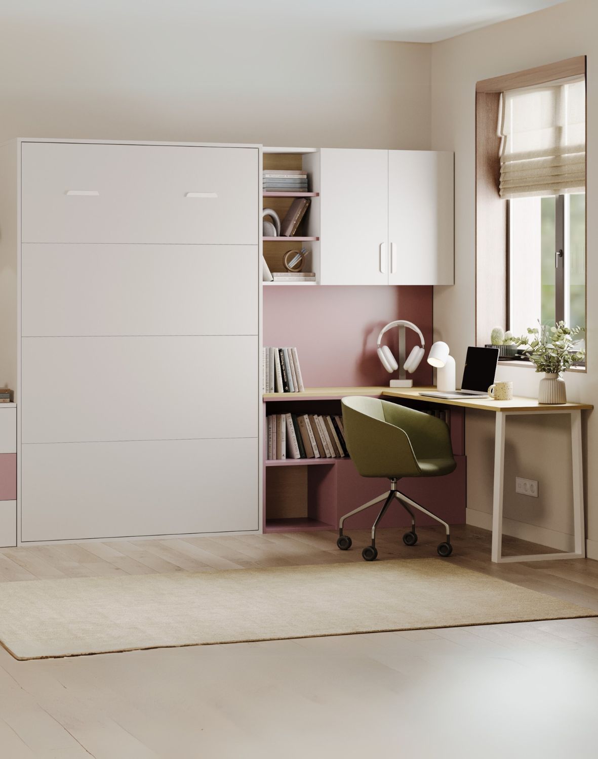 polkotapczan flexi bed lumi antyczna roza