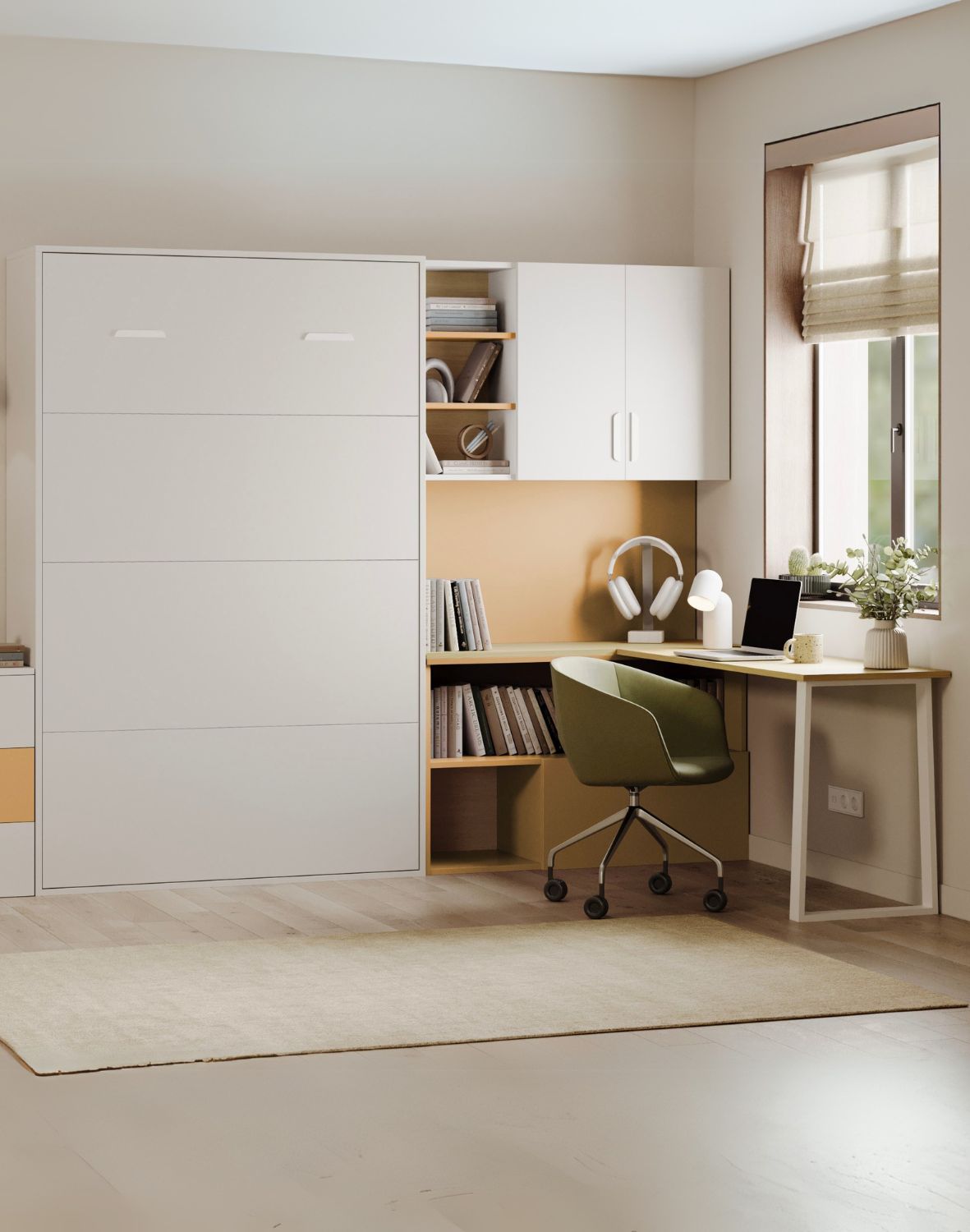 polkotapczan flexi bed lumi zolty curry