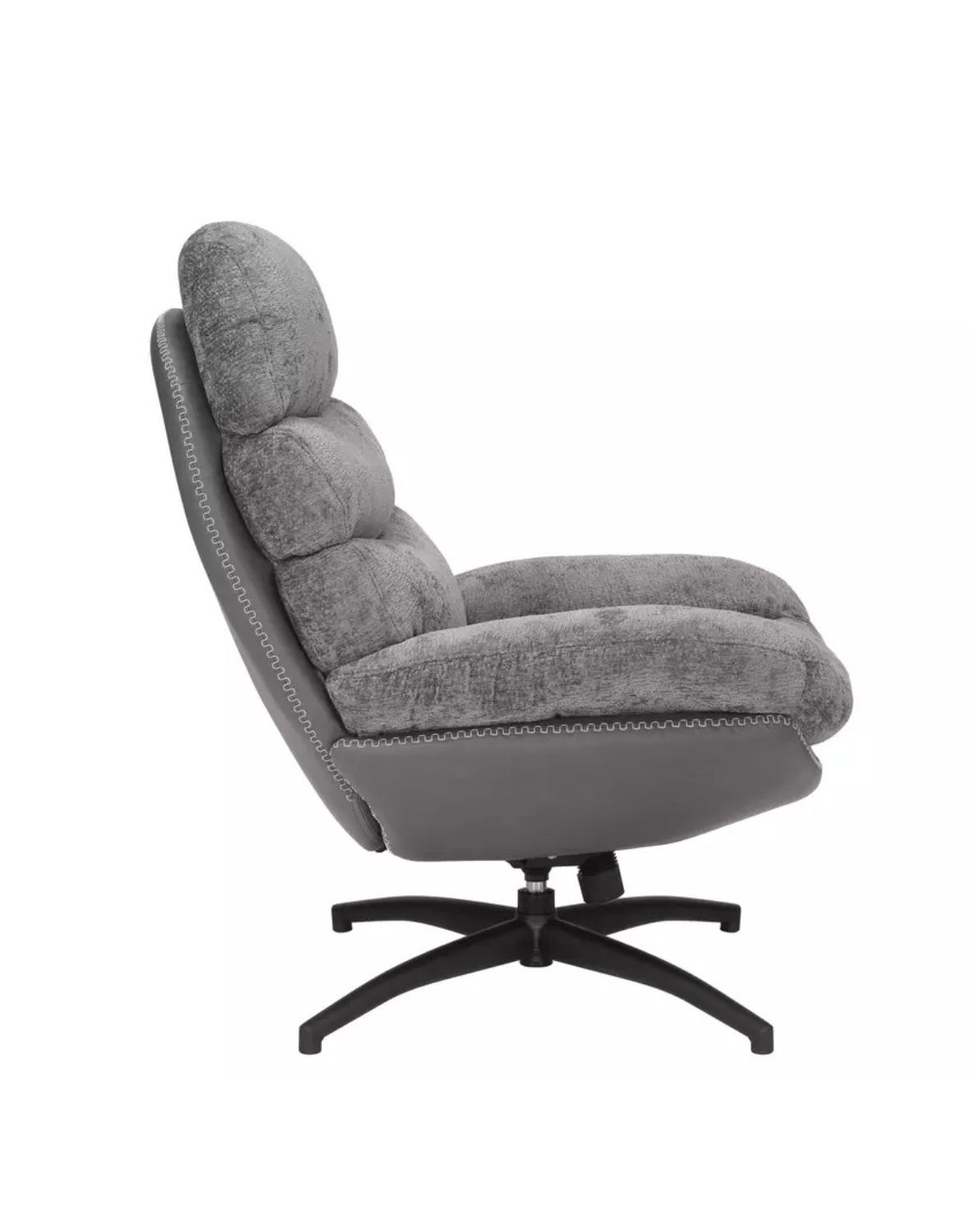 fotel obrotowy giselle szary