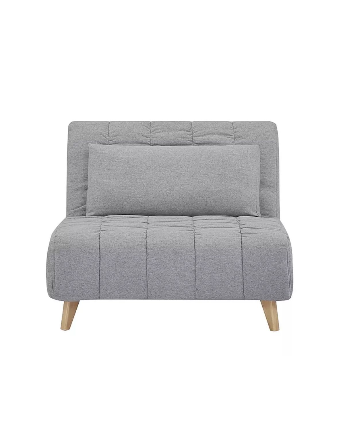 fotel rozkladany bill szary