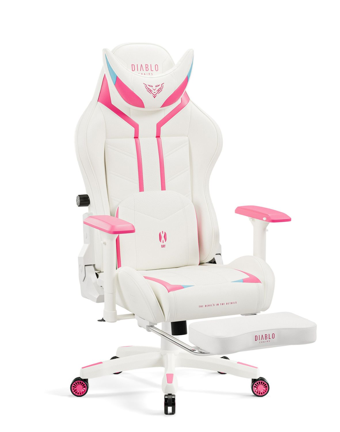 fotel-x-ray-normal-bialo-rozowy