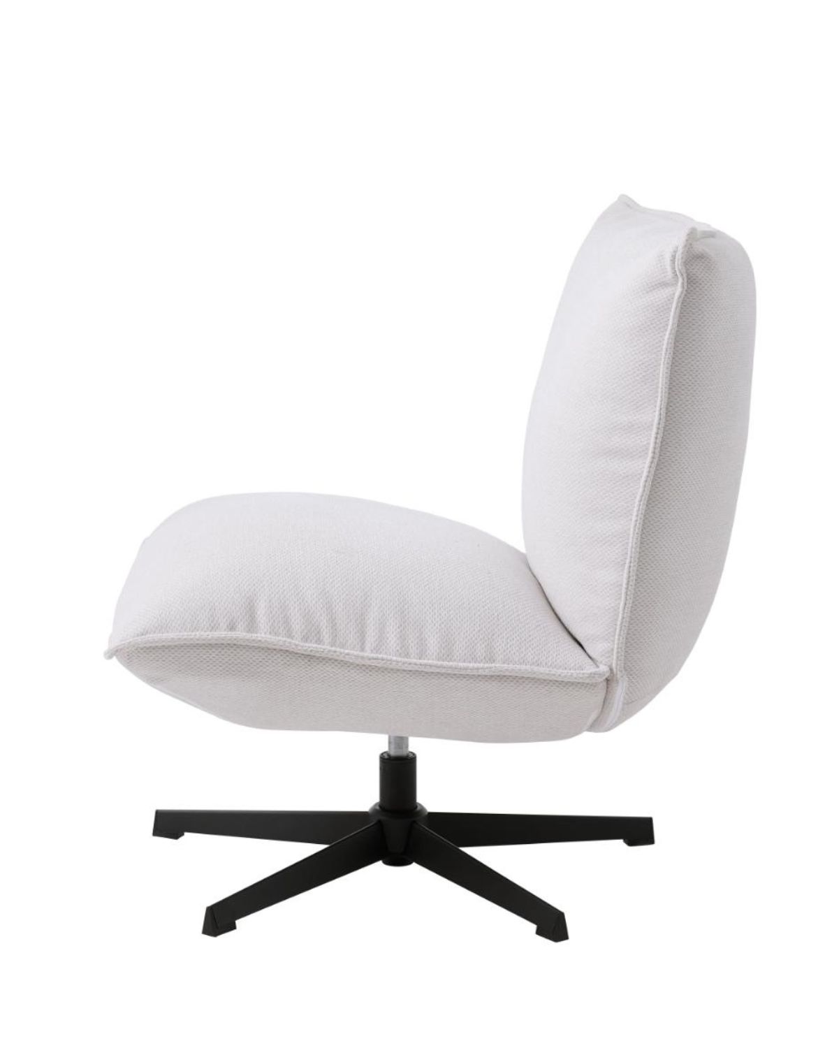 fotel wypoczynkowy fraser z funkcją obrotu w kolorze białym (49140003)