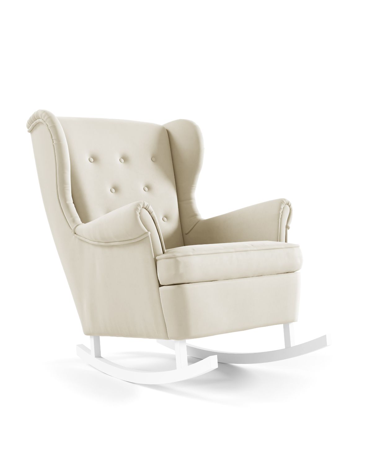 fotel bujany uszak na płozie lino 207