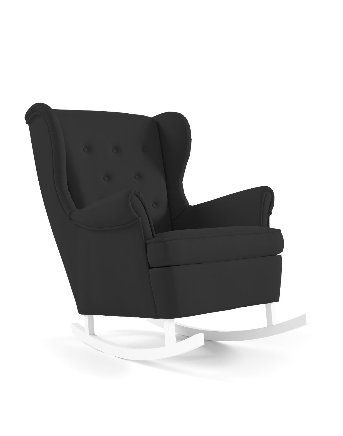 fotel bujany uszak na płozie lino 207