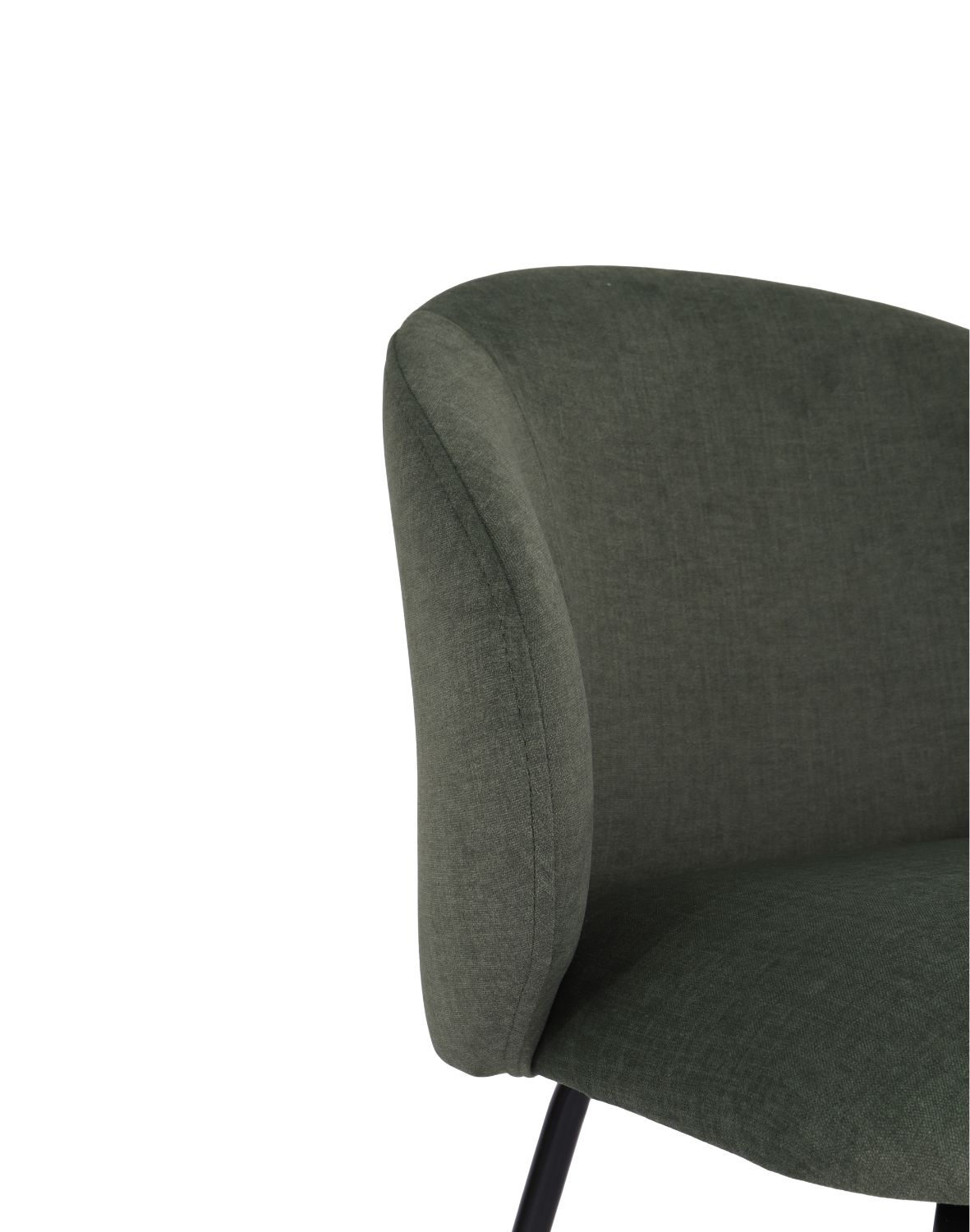 krzesło do jadalni ganta black, zielone