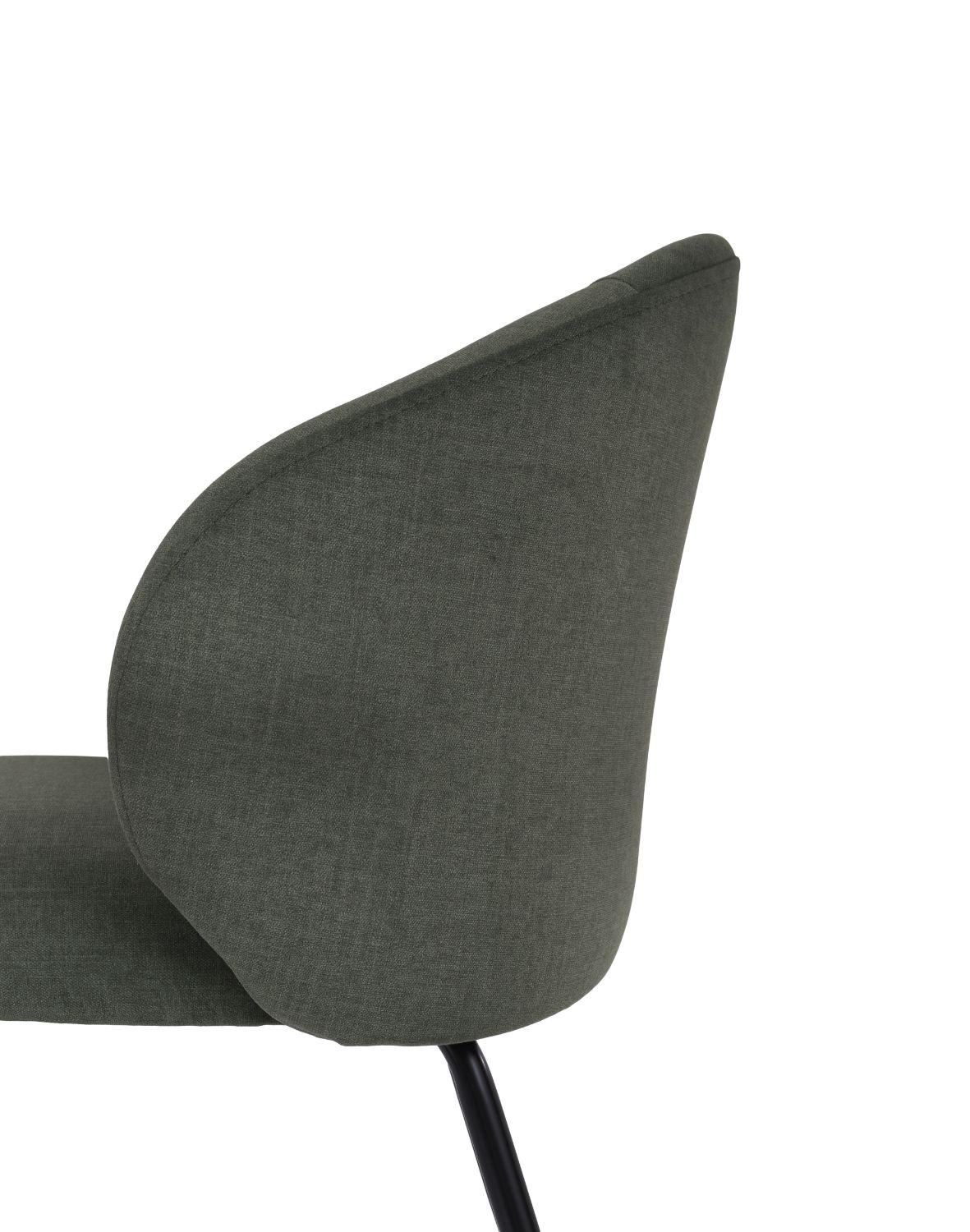 krzesło do jadalni ganta black, zielone