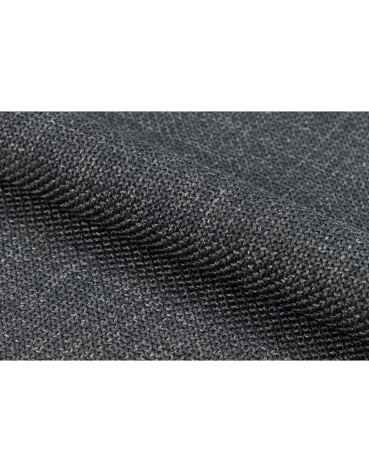 krzesło obrotowe do jadalni, tapicerowane glenda, ciemnoszare (07481)