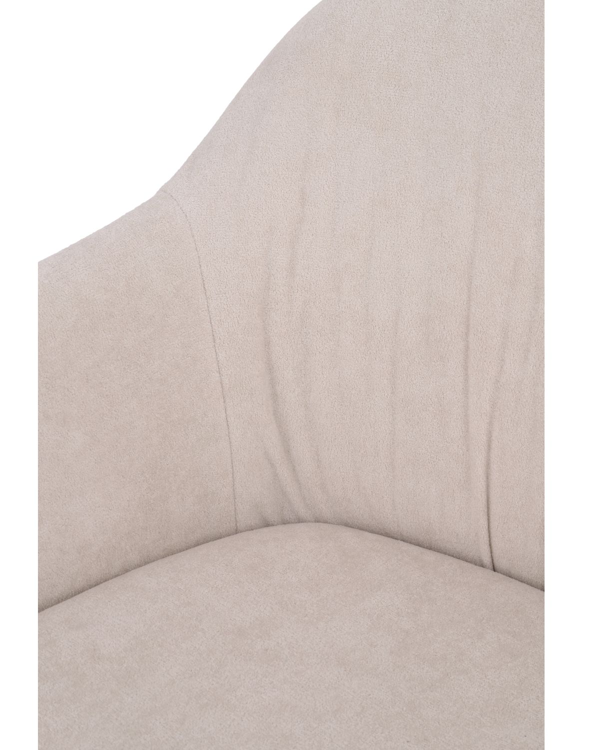 krzesło obrotowe do jadalni greta, beżowe