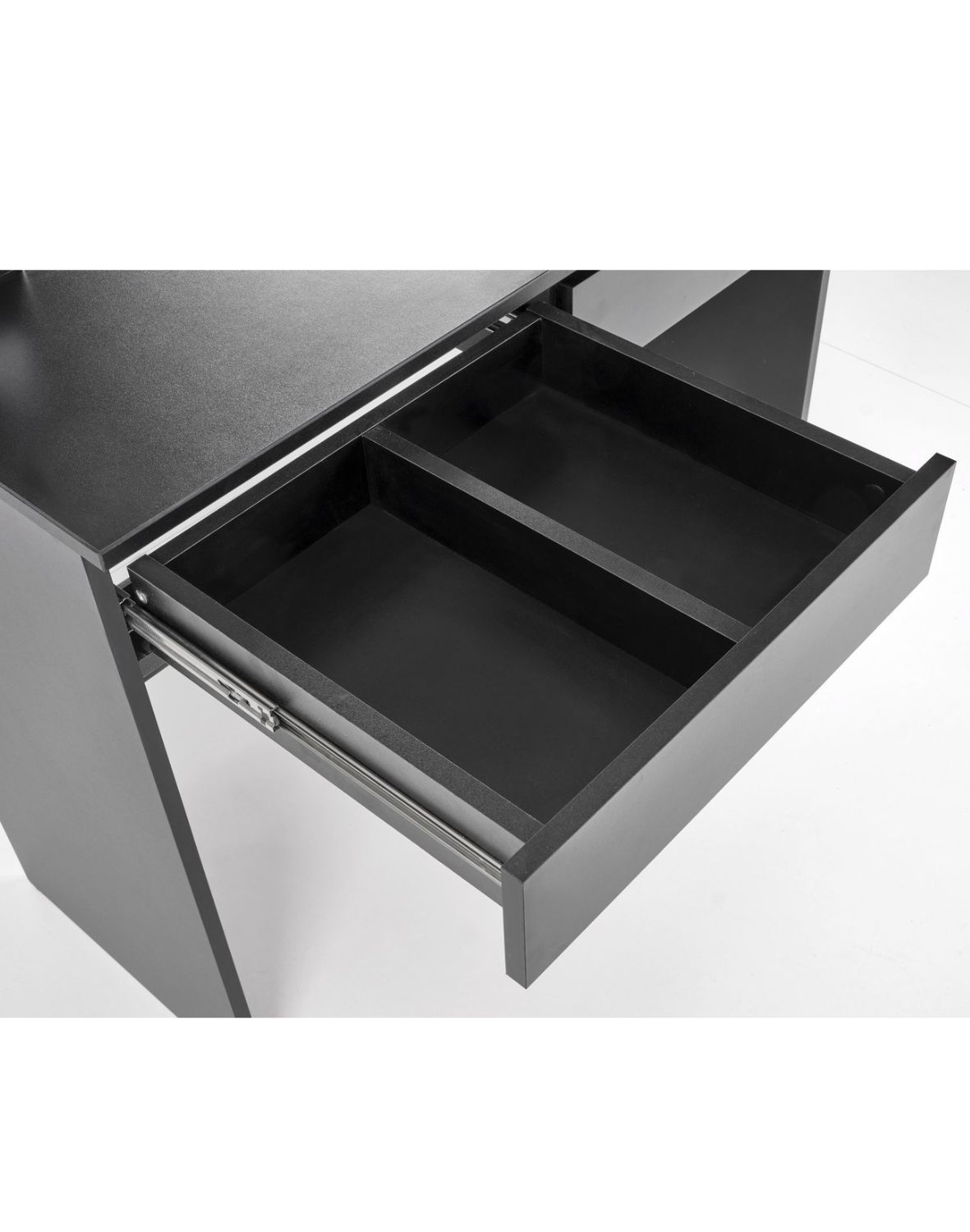 toaletka z lustrem hollywood, czarna