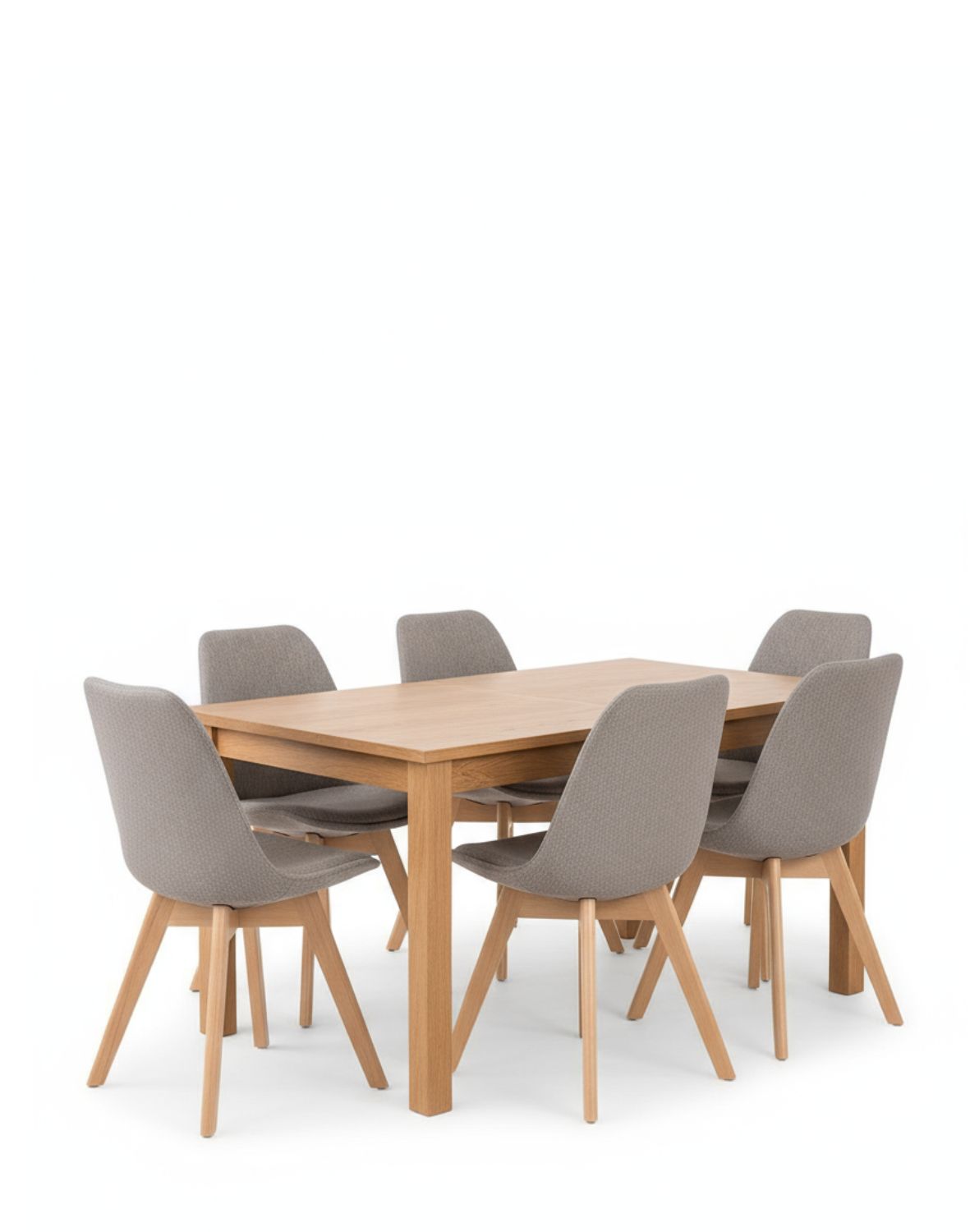 krzesło do jadalni k303, jasny popiel, buk