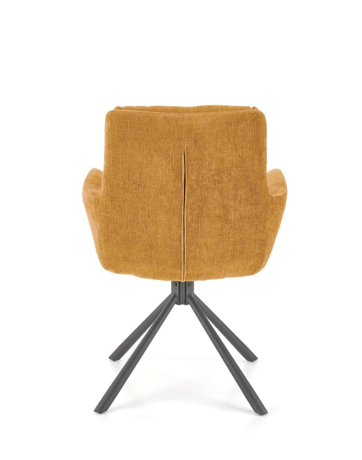 krzesło obrotowe K495, musztardowe