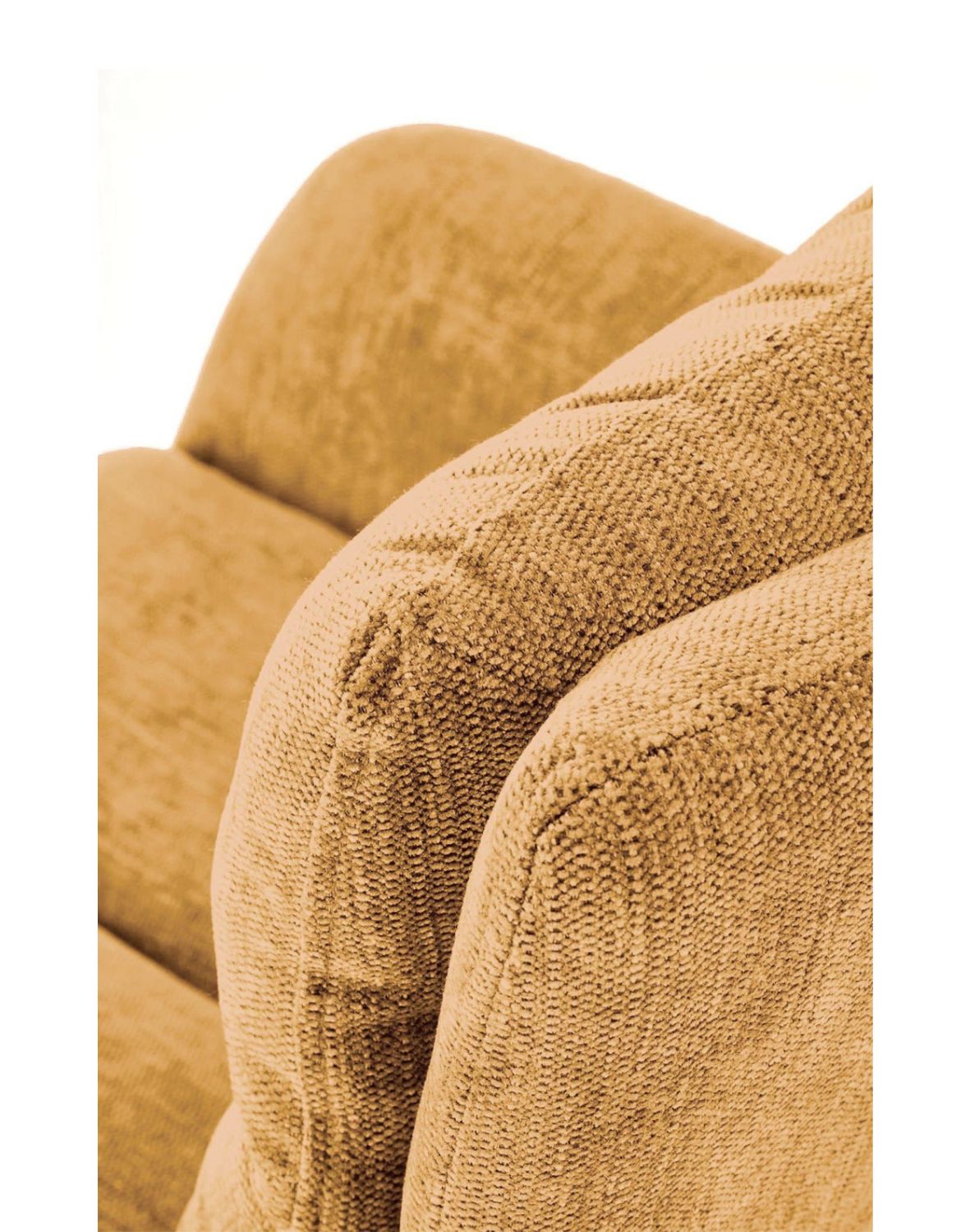 krzesło obrotowe K495, musztardowe