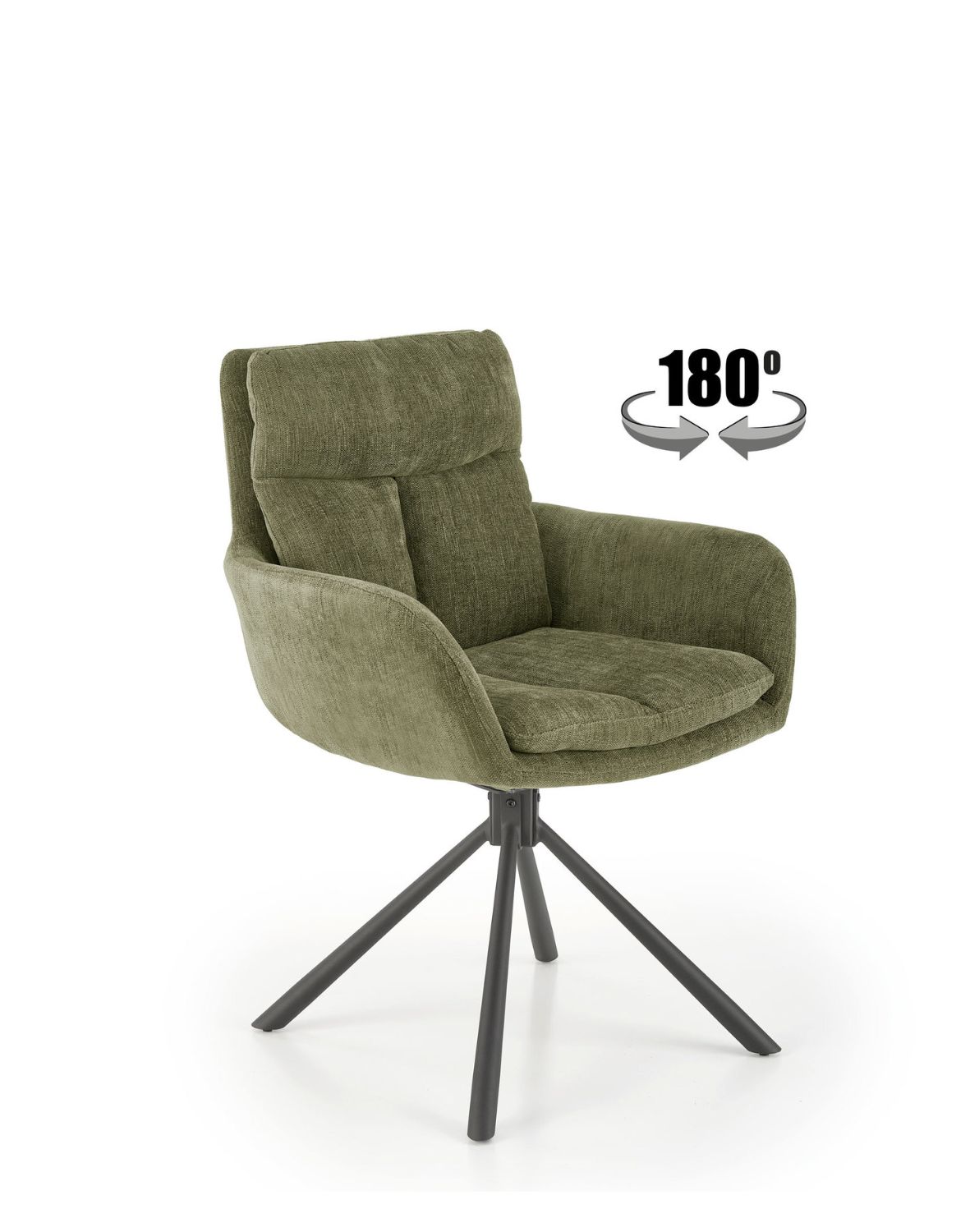 krzesło obrotowe k495, zielone