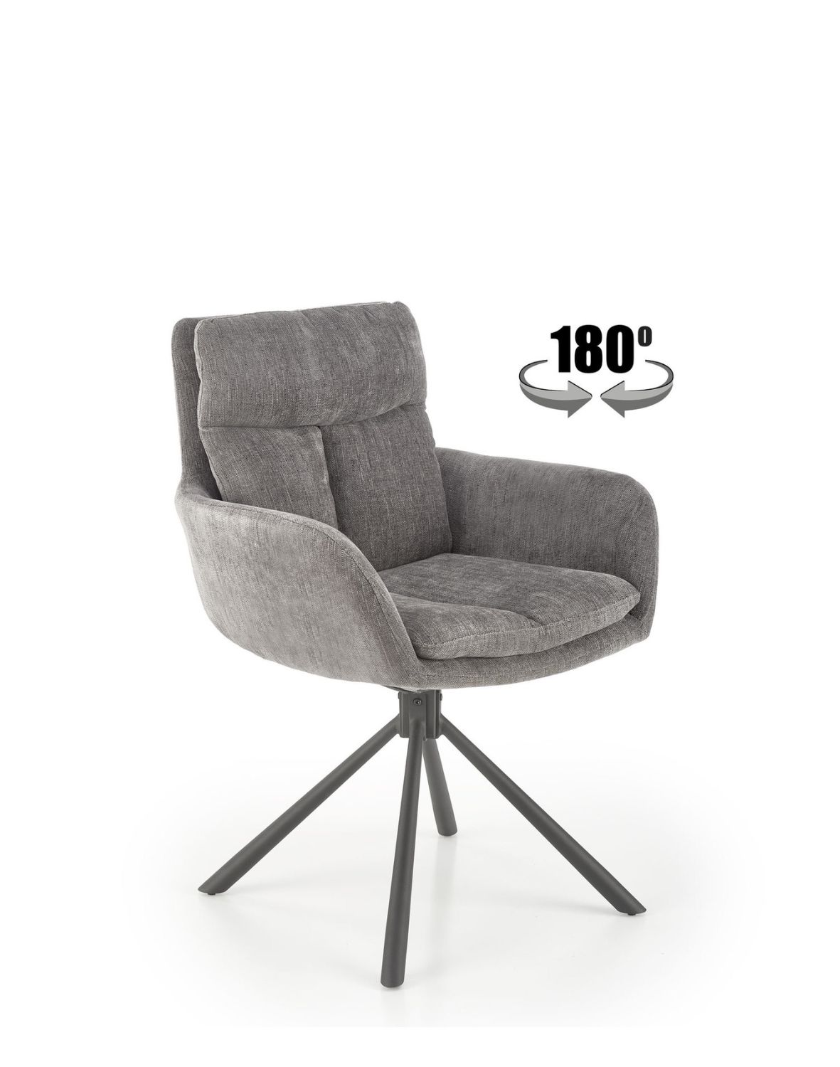 krzesło obrotowe k495, szare