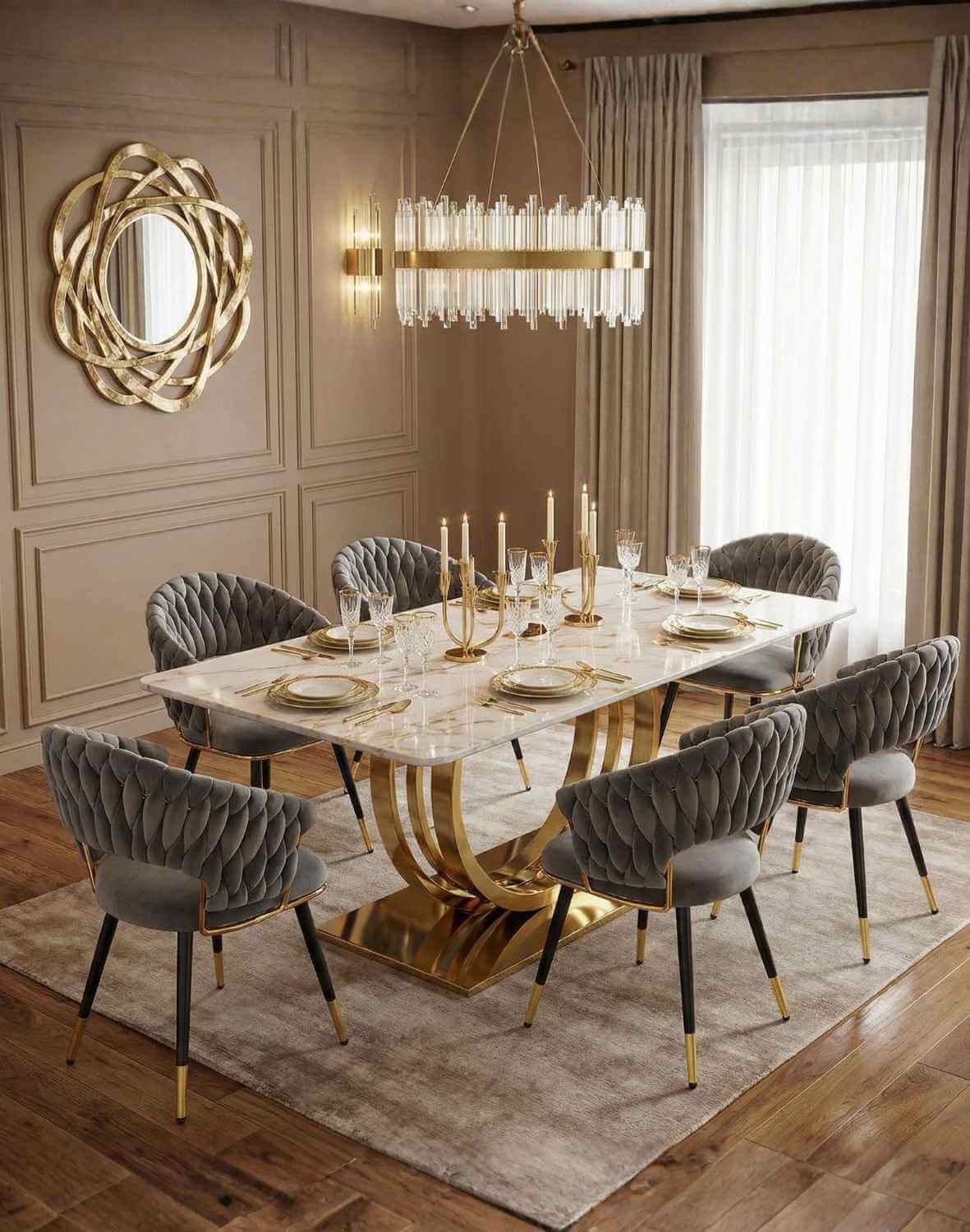 krzesło k551 popielate, tapicerowane velvet, nowoczesny design