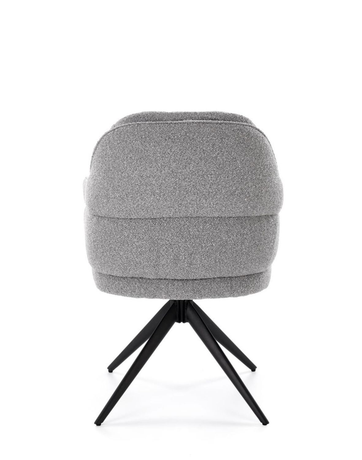 krzesło z funkcją obracania k570, boucle, szare