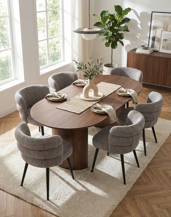 krzesło do jadalni k575, szary