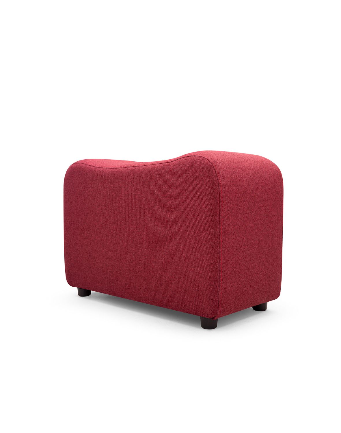 czerwona kanapa wenus z zagłówkami