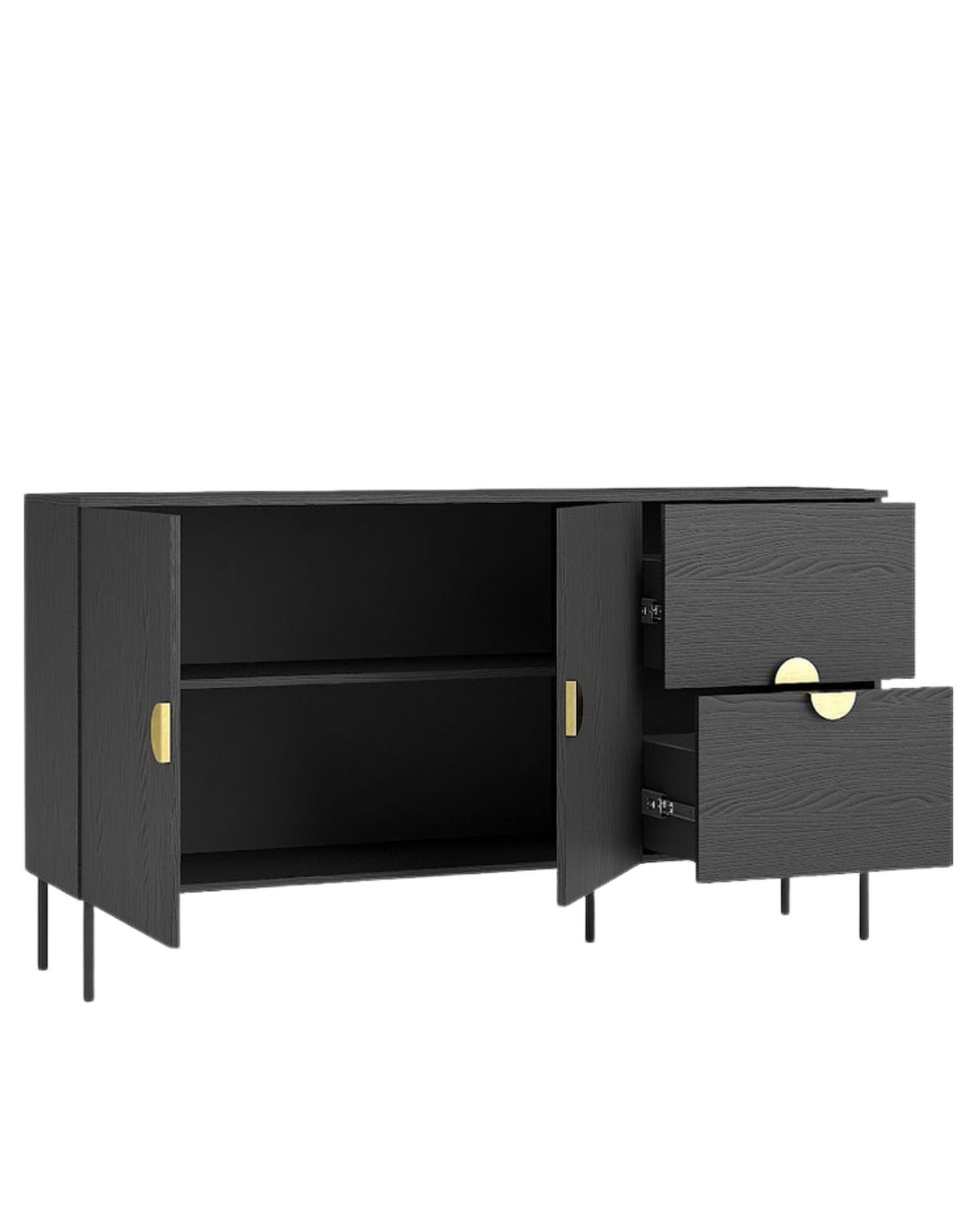 Komoda z szufladami Mond 03 Grafit