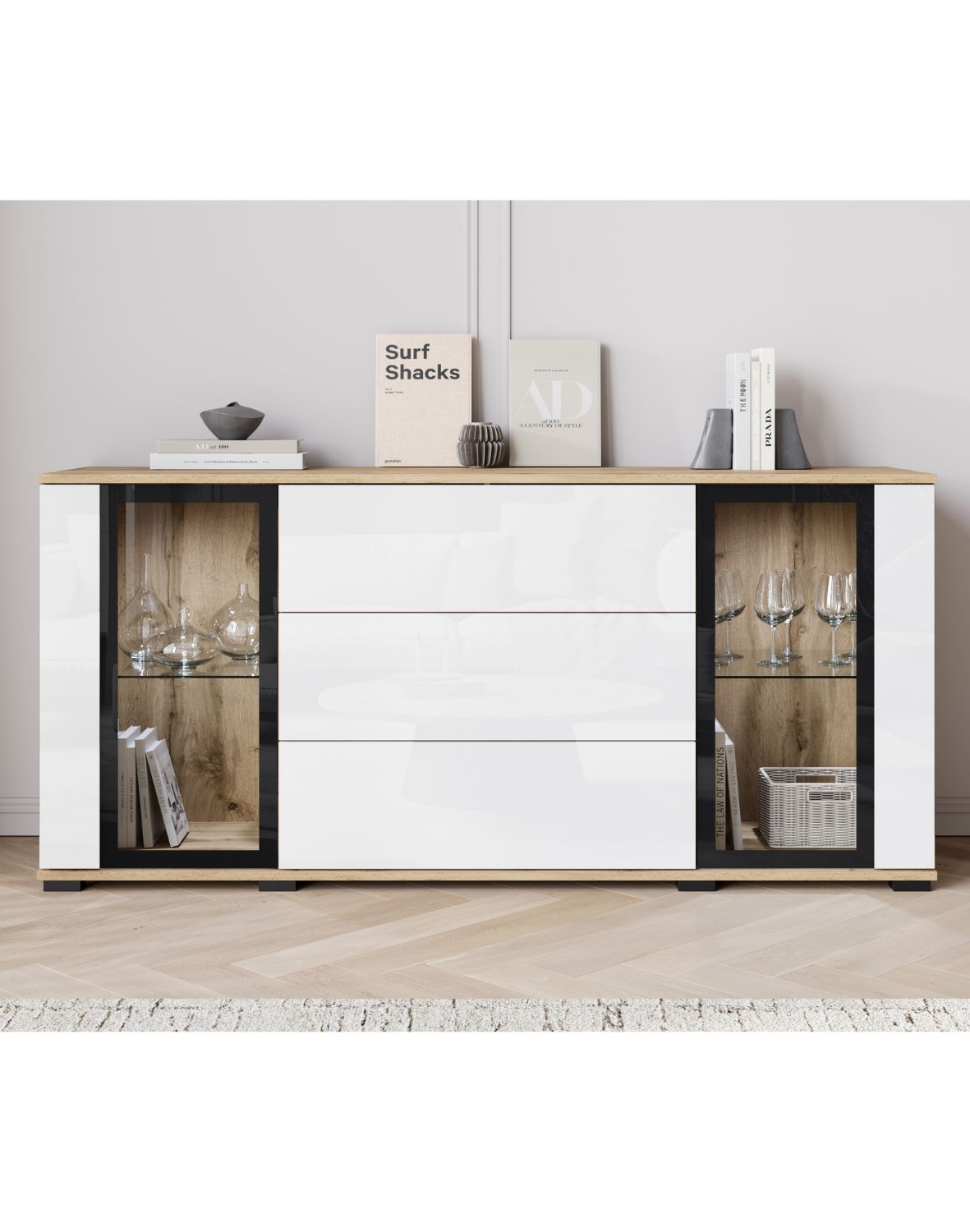 komoda-caro-sb150-bialy-wotan