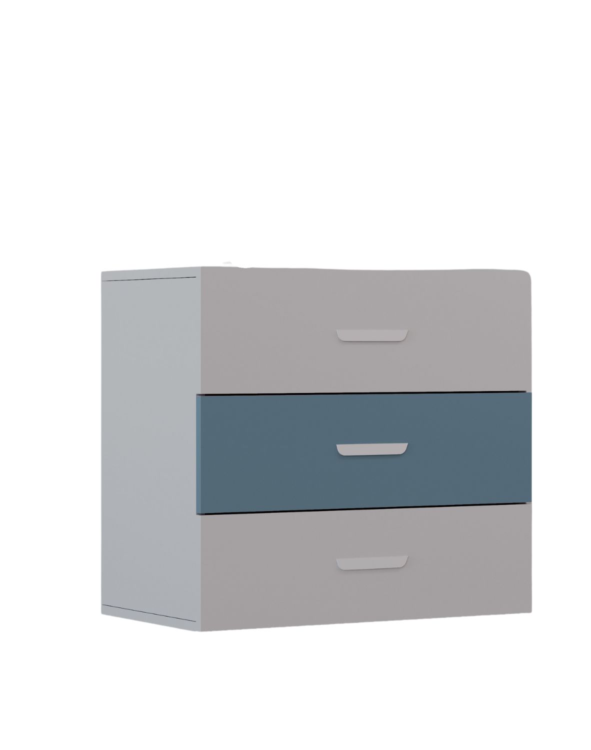 komoda lumi kaszmir i niebieski mglisty