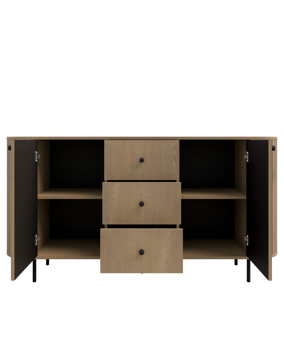 komoda ovalio 2f3s dab cremona typ 823