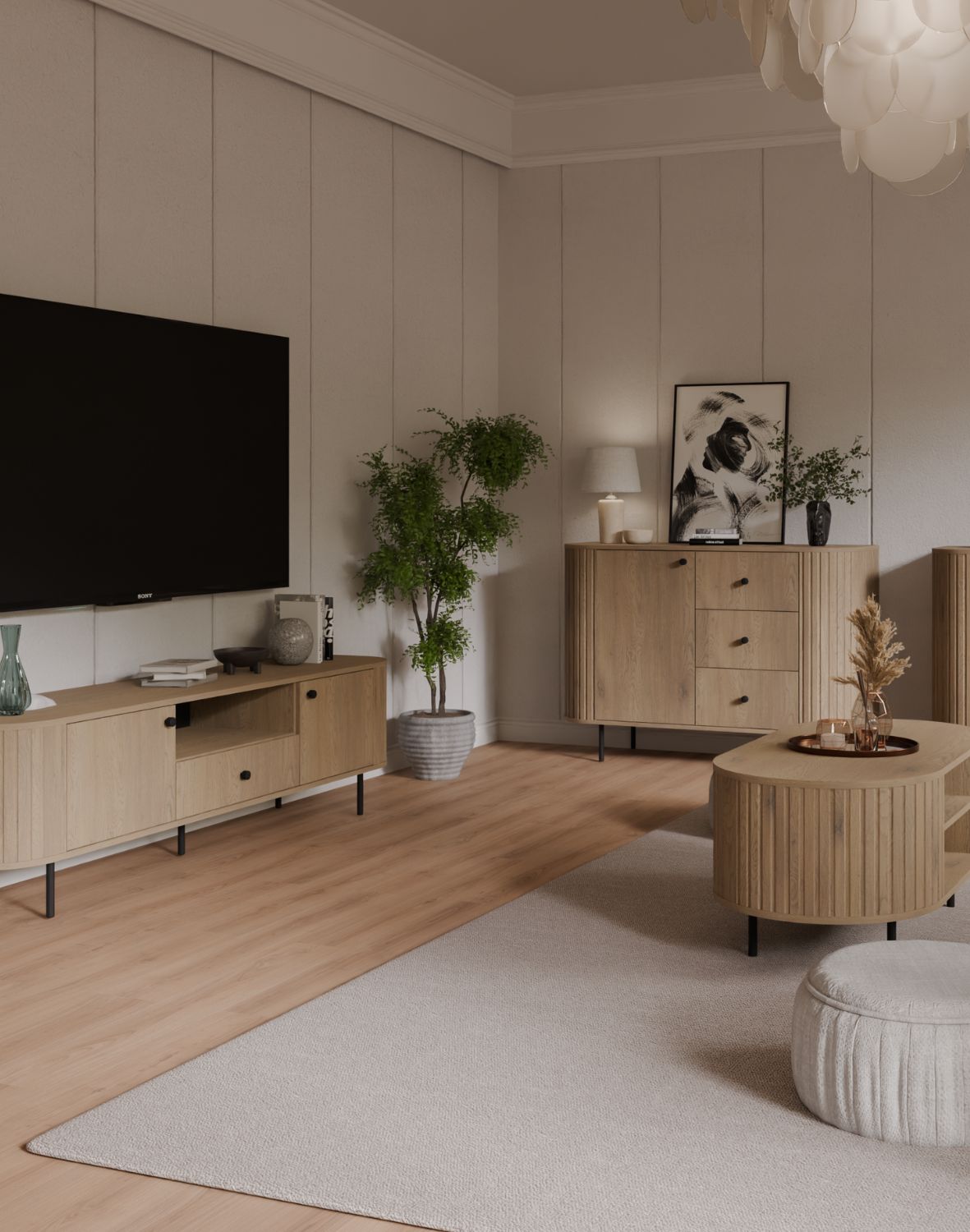 komoda ovalio dab cremona 1f3s typ 813