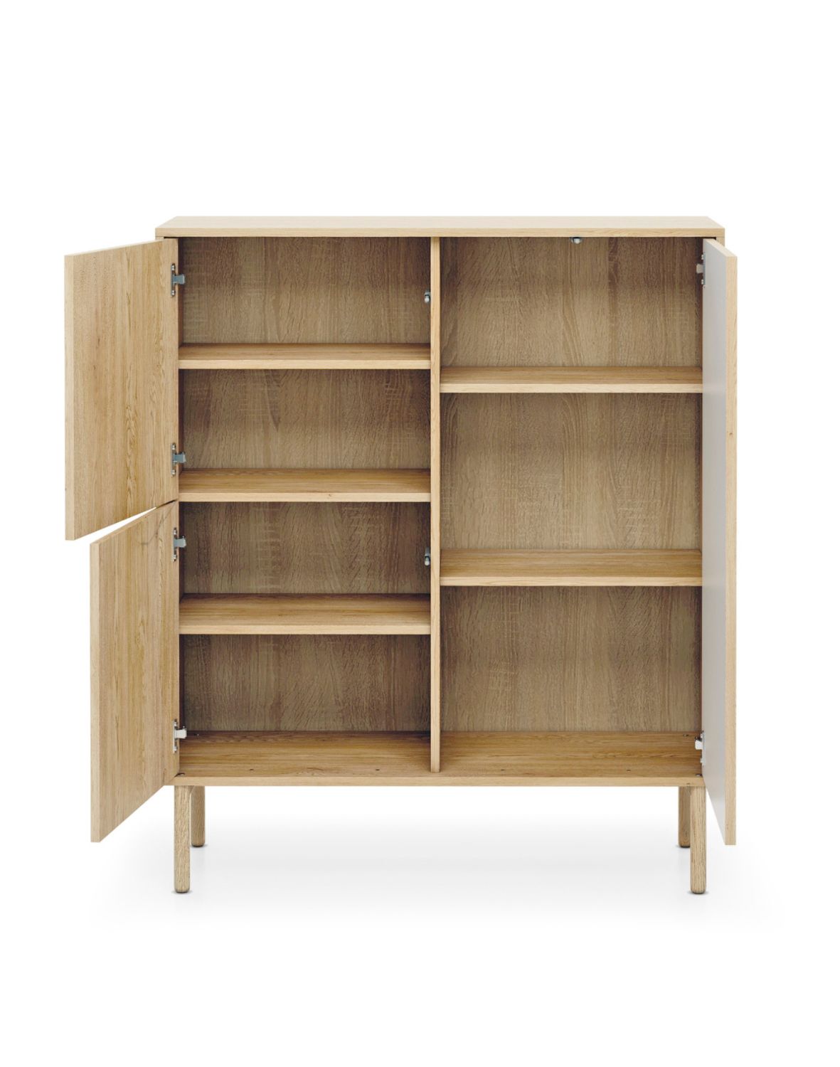 komoda do salonu w stylu japandi tavo a 3d dąb cremona