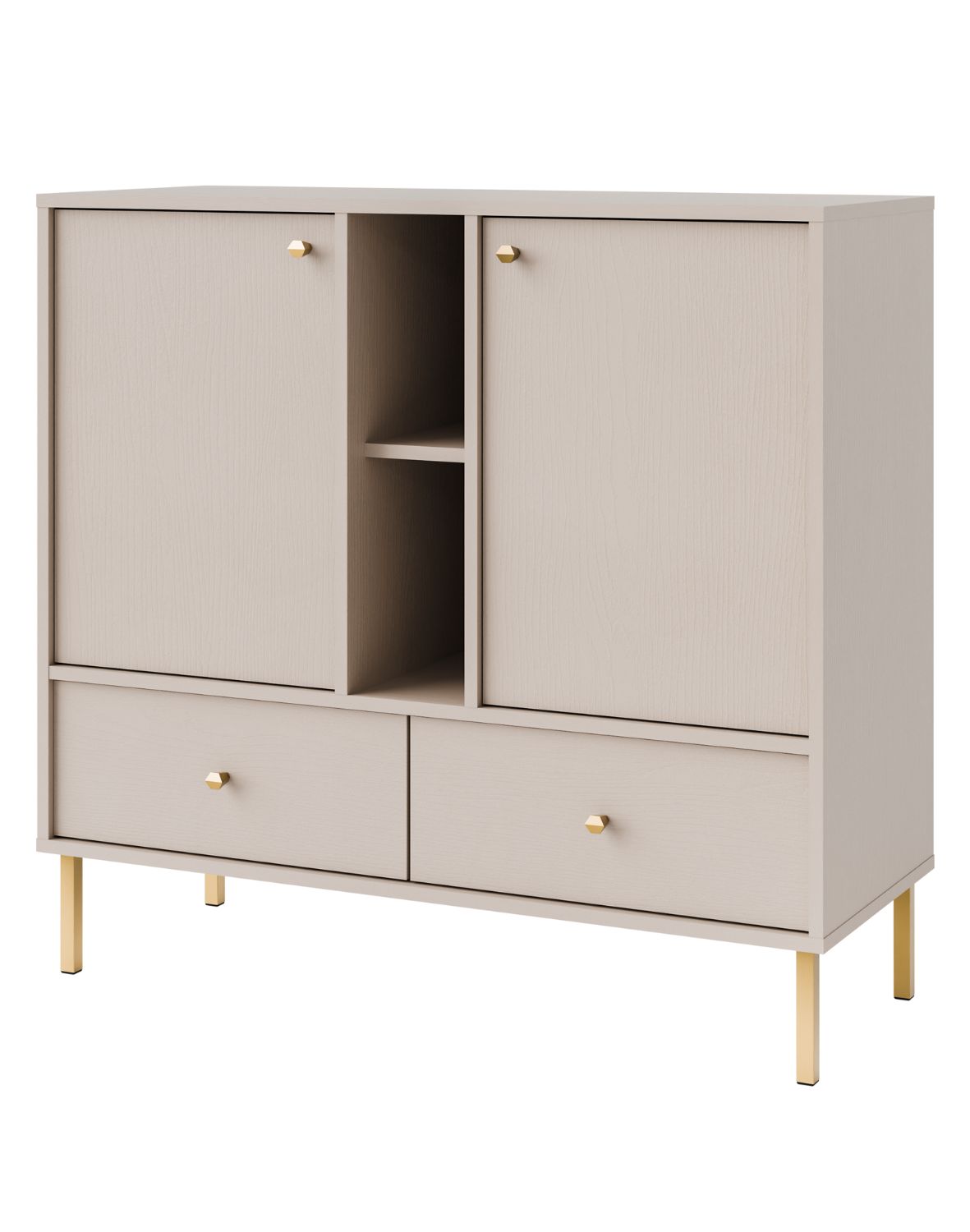 komoda tokyo 2 bez piaskowy typ 825