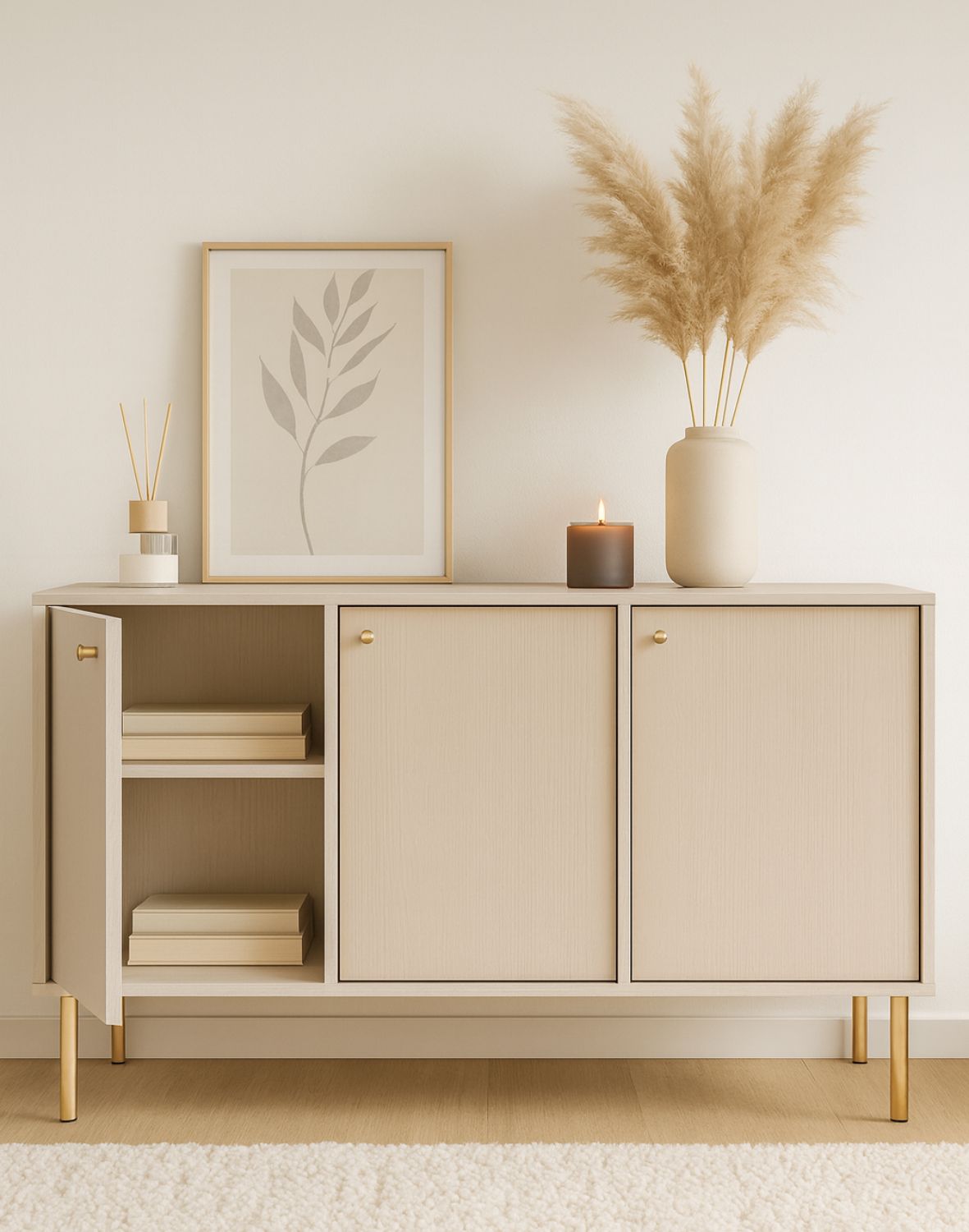 komoda tokyo 2 bez piaskowy typ 813