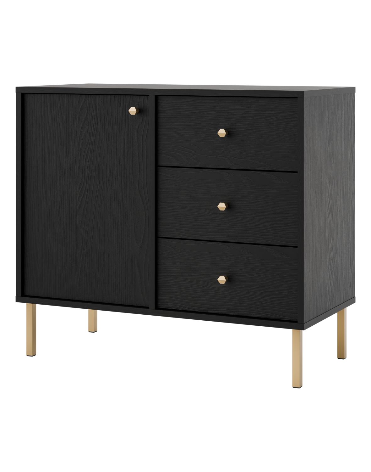 komoda tokyo 2 czarny 2f3s typ 814