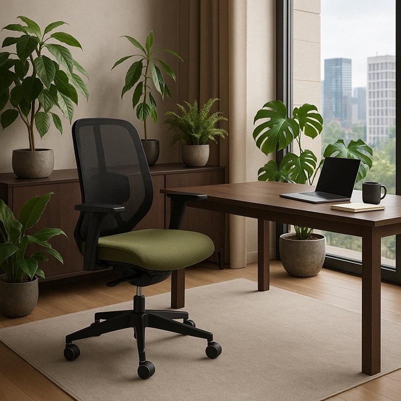 krzesło biurowe 4u bs black