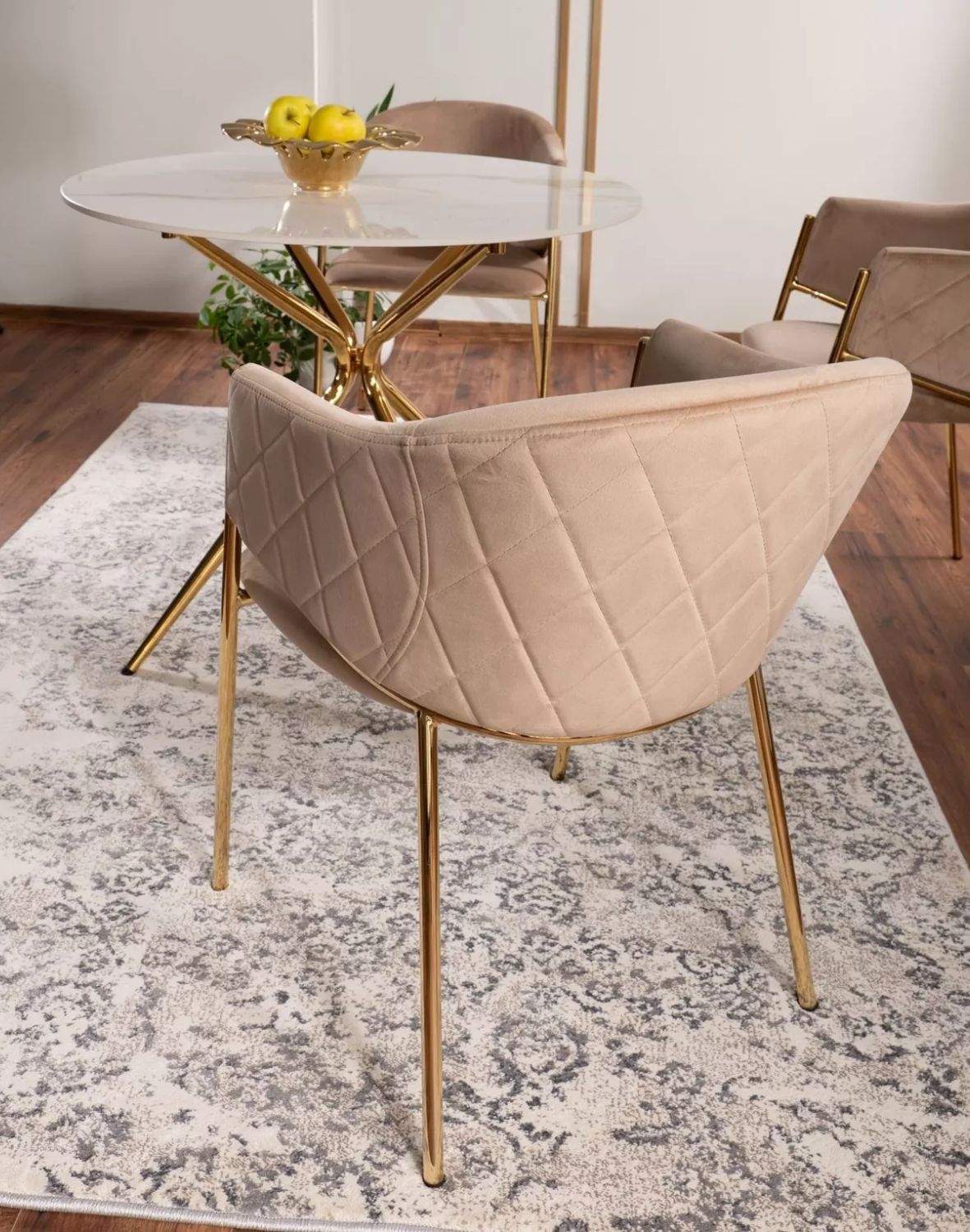 krzeslo bono velvet bez zloty