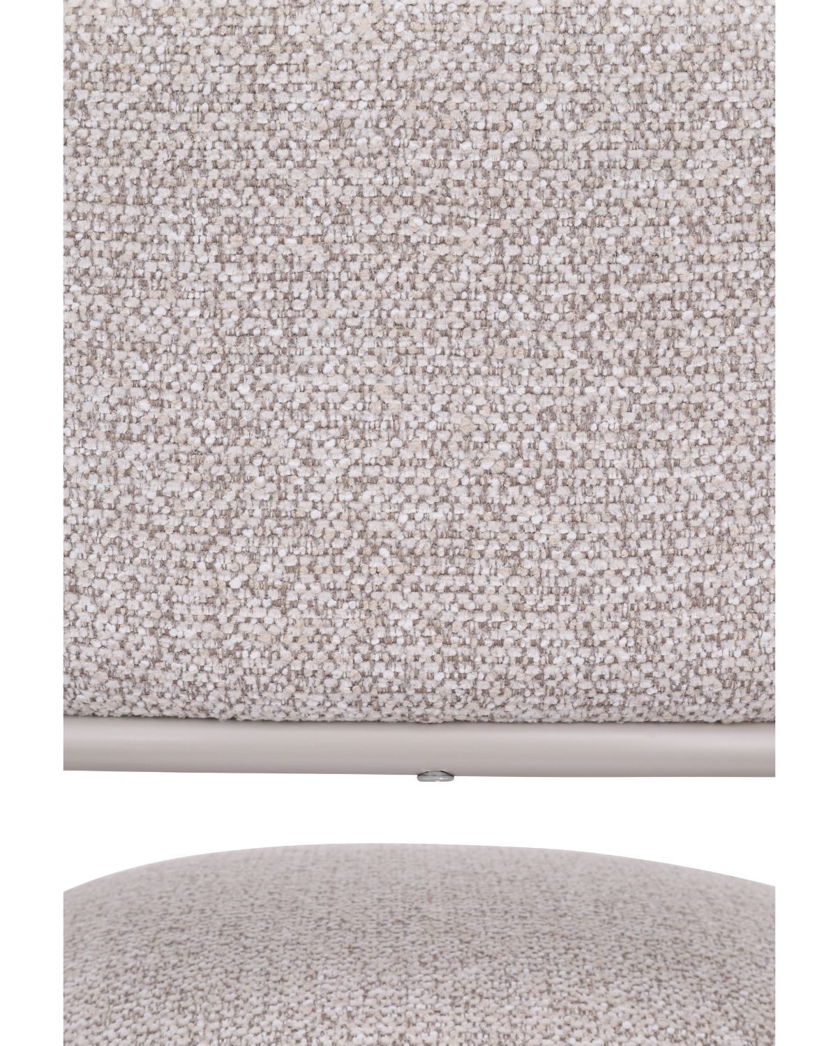 hoker do kuchni z podnóżkiem livia, beżowy/kaszmir