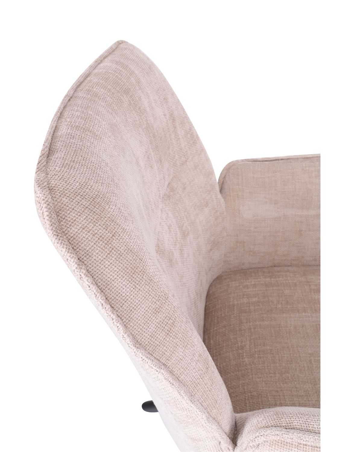 krzesło obrotowe z podłokietnikami lozano, beżowe (s2417)