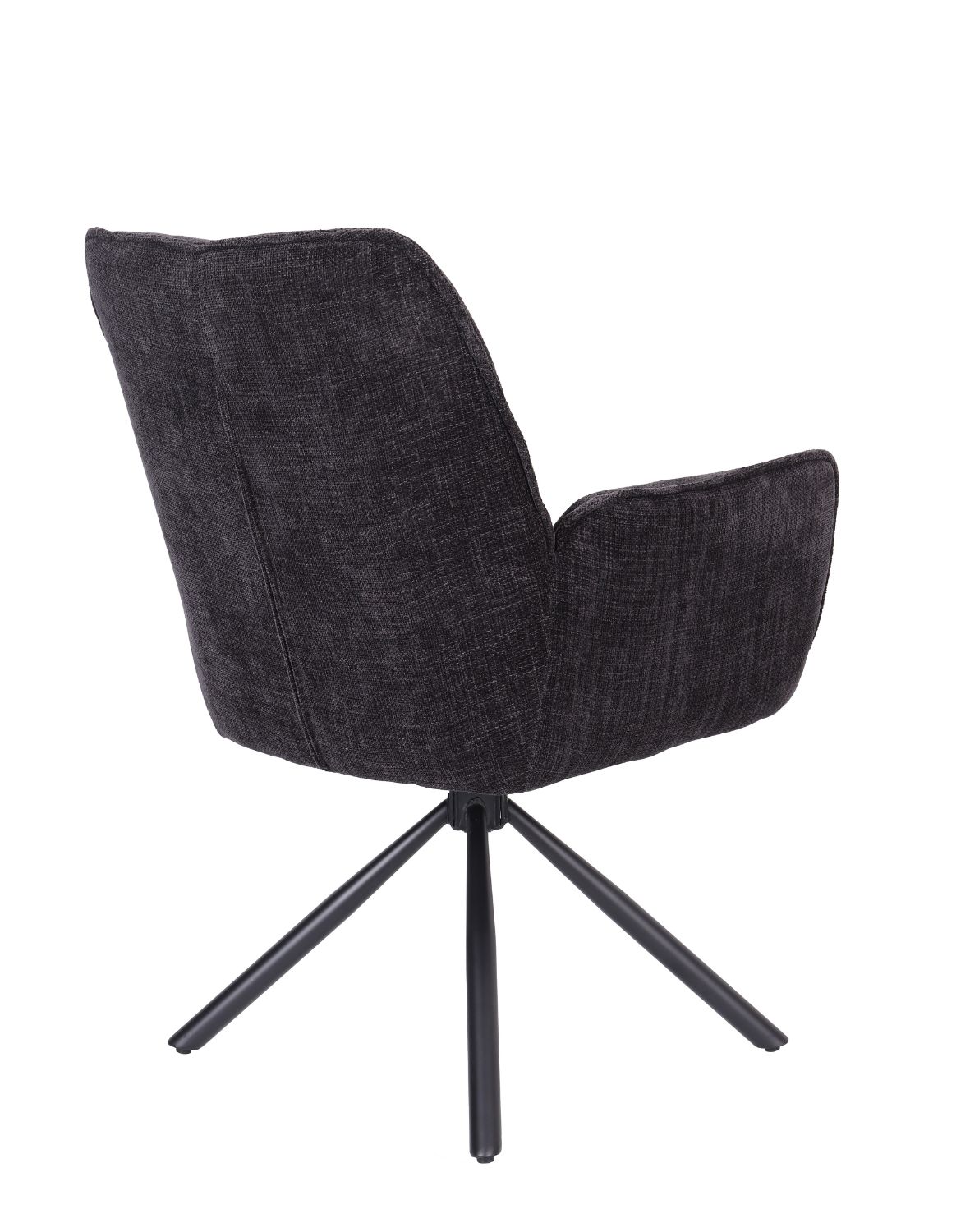 krzesło obrotowe z podłokietnikami lozano, czarne (s2417)