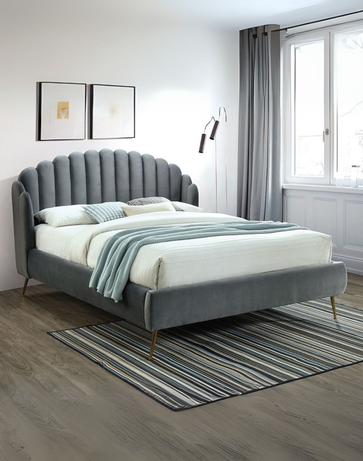 lozko calabria velvet