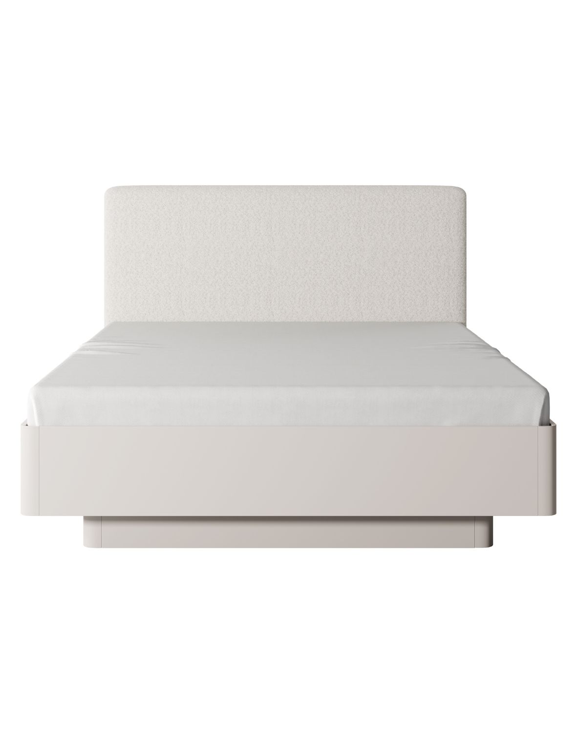 łóżko 160x200 z tapicerowanym wezgłowiem lante i