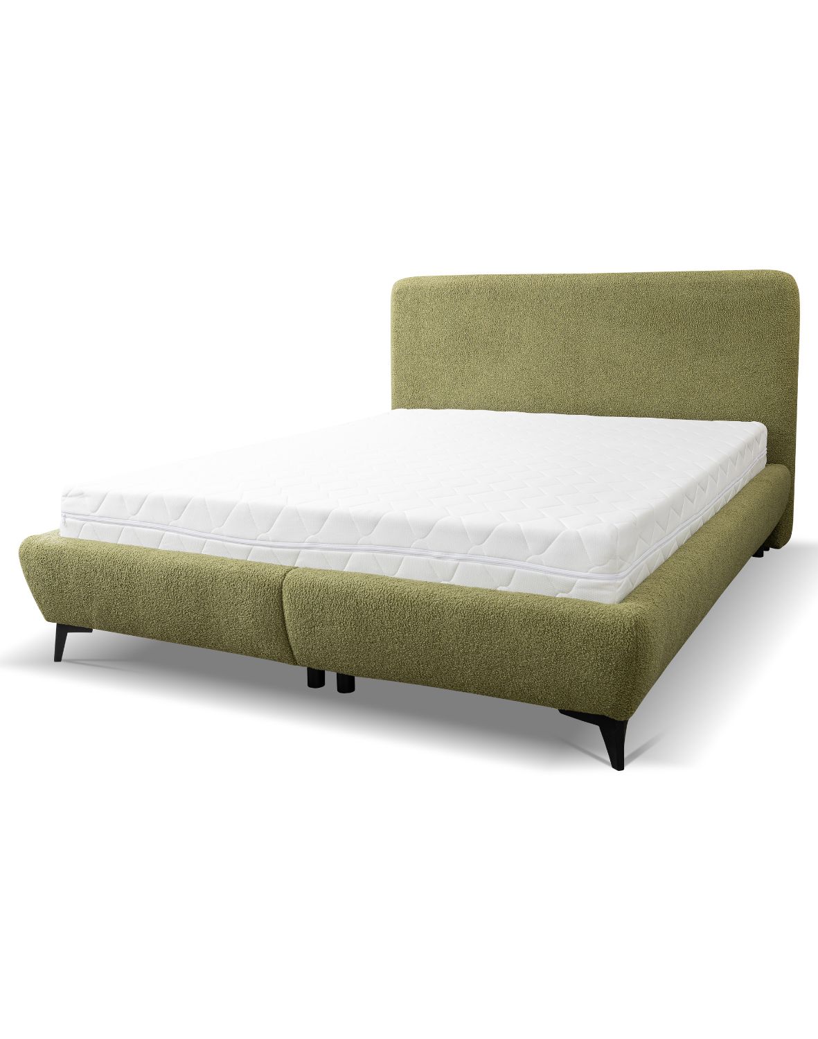 tapicerowne łóżko sypialnane elena