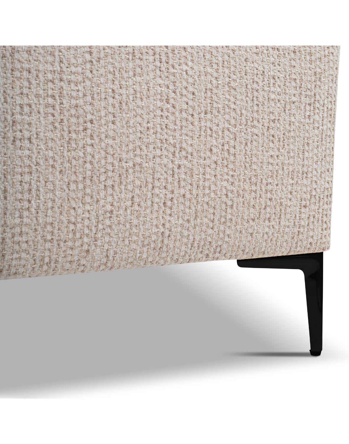 łóżko tapicerowane z pojemnikiem beżowe aliano