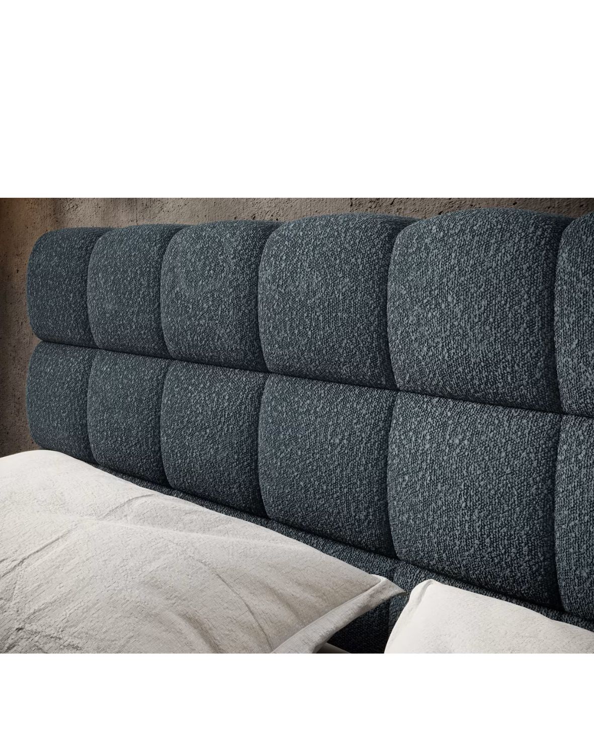 tapicerowane łóżko do sypialni z pojemnikiem magentta 140/160/180