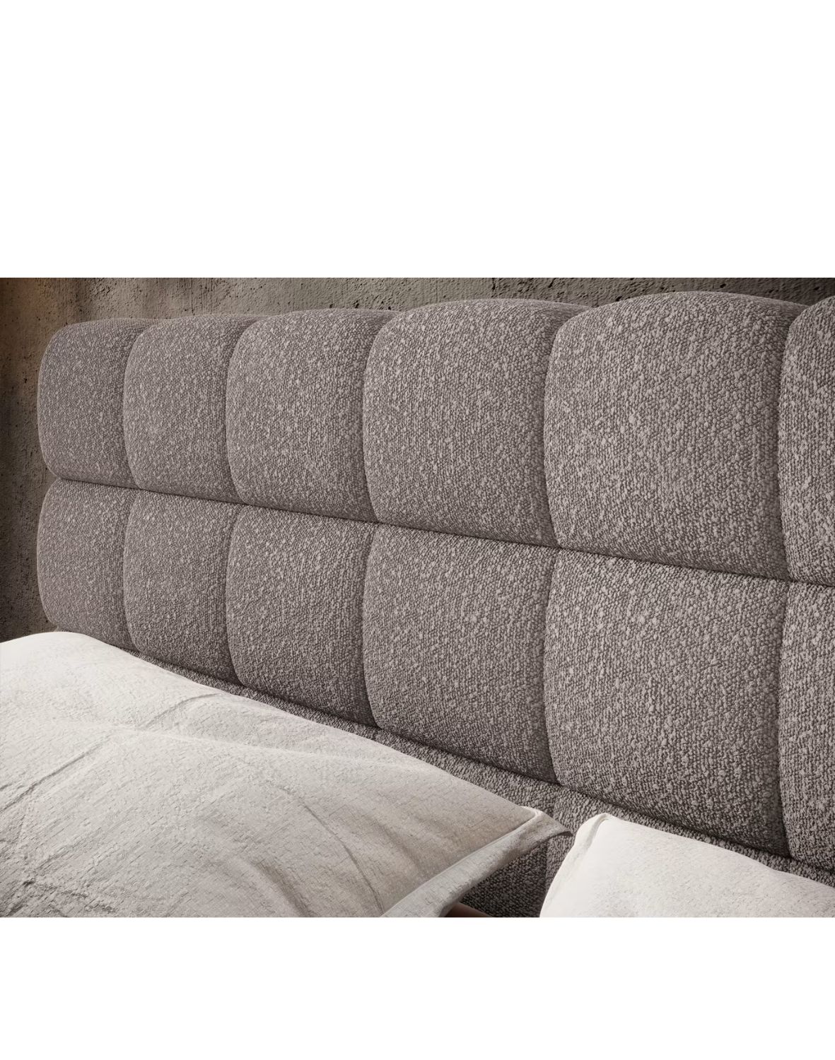 tapicerowane łóżko do sypialni z pojemnikiem magentta 140/160/180