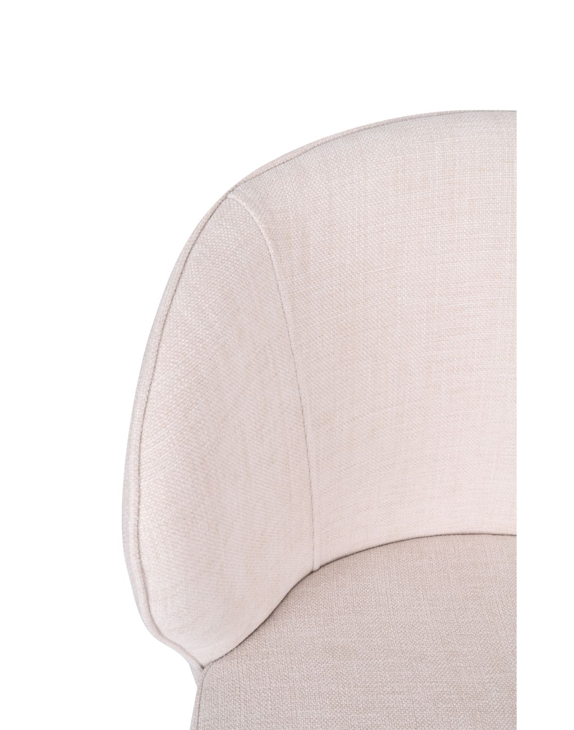 krzesło do jadalni meg black, beżowe