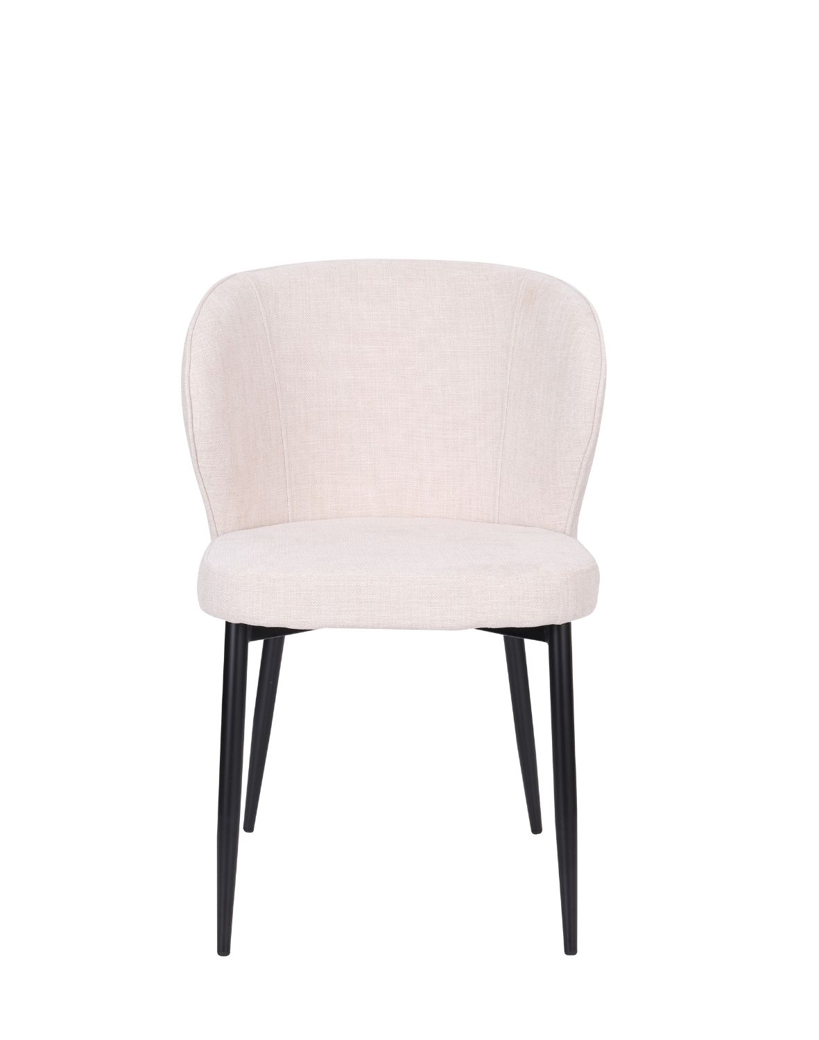 krzesło do jadalni meg black, beżowe