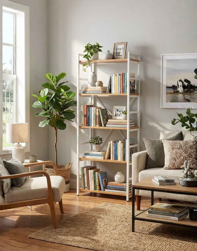 regał modern white s07