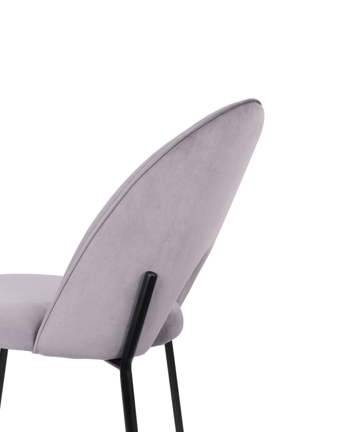 krzesło do jadalni molly black szare