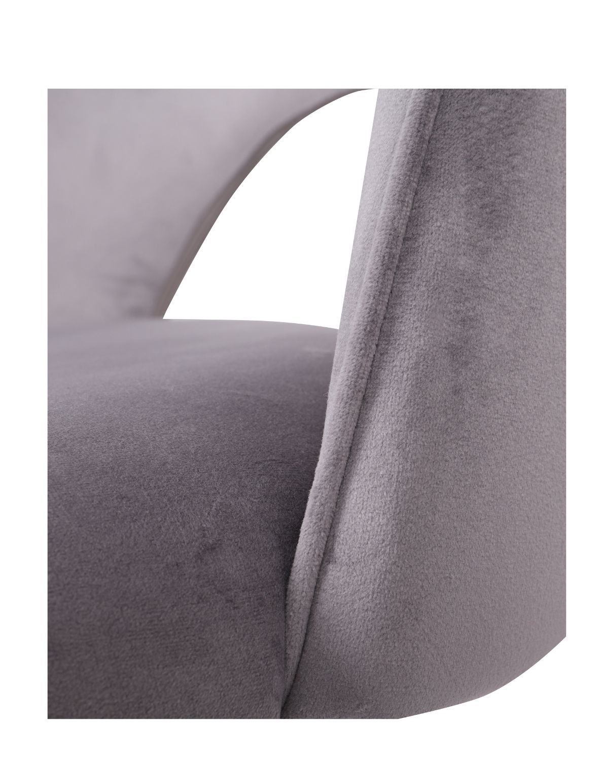 krzesło do jadalni molly gold szare