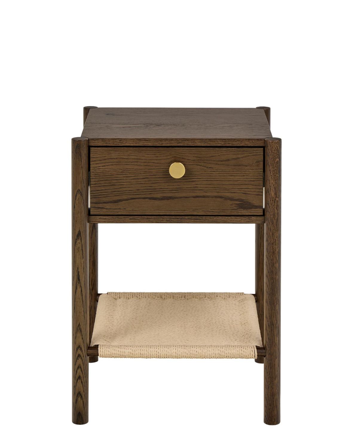 szafka nocna monfort, ciemny dąb z szufladą (10857)