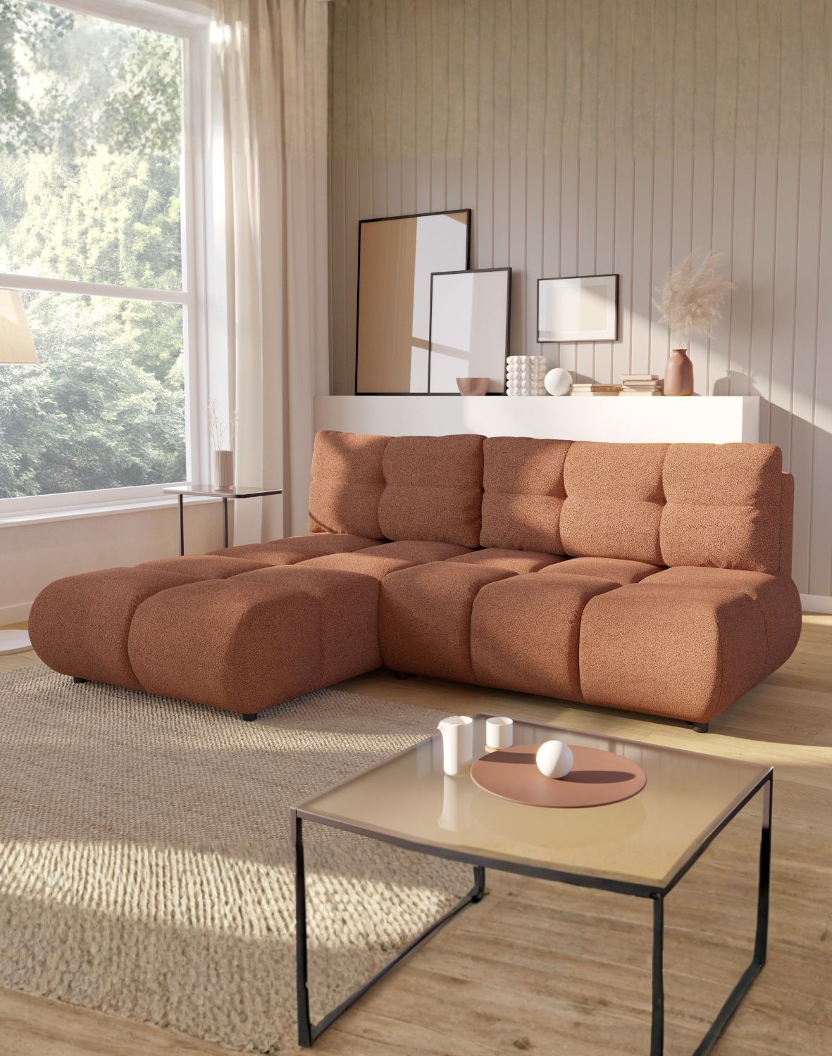 nowoczesny narożnik milo